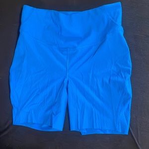 lululemon Base Pace Shorts- Ribbed Size 8 Poolside Blue 6”